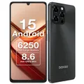 Versione globale DOOGEE Note 58 Smartphone Android 15 8 GB di RAM + 128 GB di ROM 6,75 "HD + 90 Hz Schermo IPS 6250 mAh Batteria grande NFC