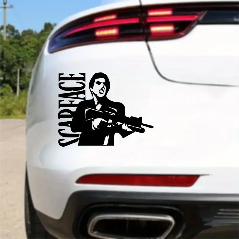 Scarface Vinyl Aufkleber Aufkleber Automotive Trucks Laptop Vinyl Aufkleber Aufkleber Image
