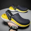 Luxus Herren Slipper Luxus Mann Sandale Flache Sandalen 2025, Sommer Marke Herrenschuhe Freizeit Hausschuhe Hausschuhe Hochwertige Schuhe