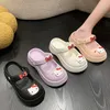 Sanrio Slipper Cinnamoroll Schuh Hello Kitty Home Schuhe Kawaii Anime Outdoor Freizeit Sandalen Crocs Junge Mädchen Sandale Weiches Geschenk