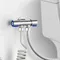 304 Stainless Steel Single Cold Water 1 In 2 Out Bathroom Toilet Angle Valve Washing Machine Double Outlet Water Tap