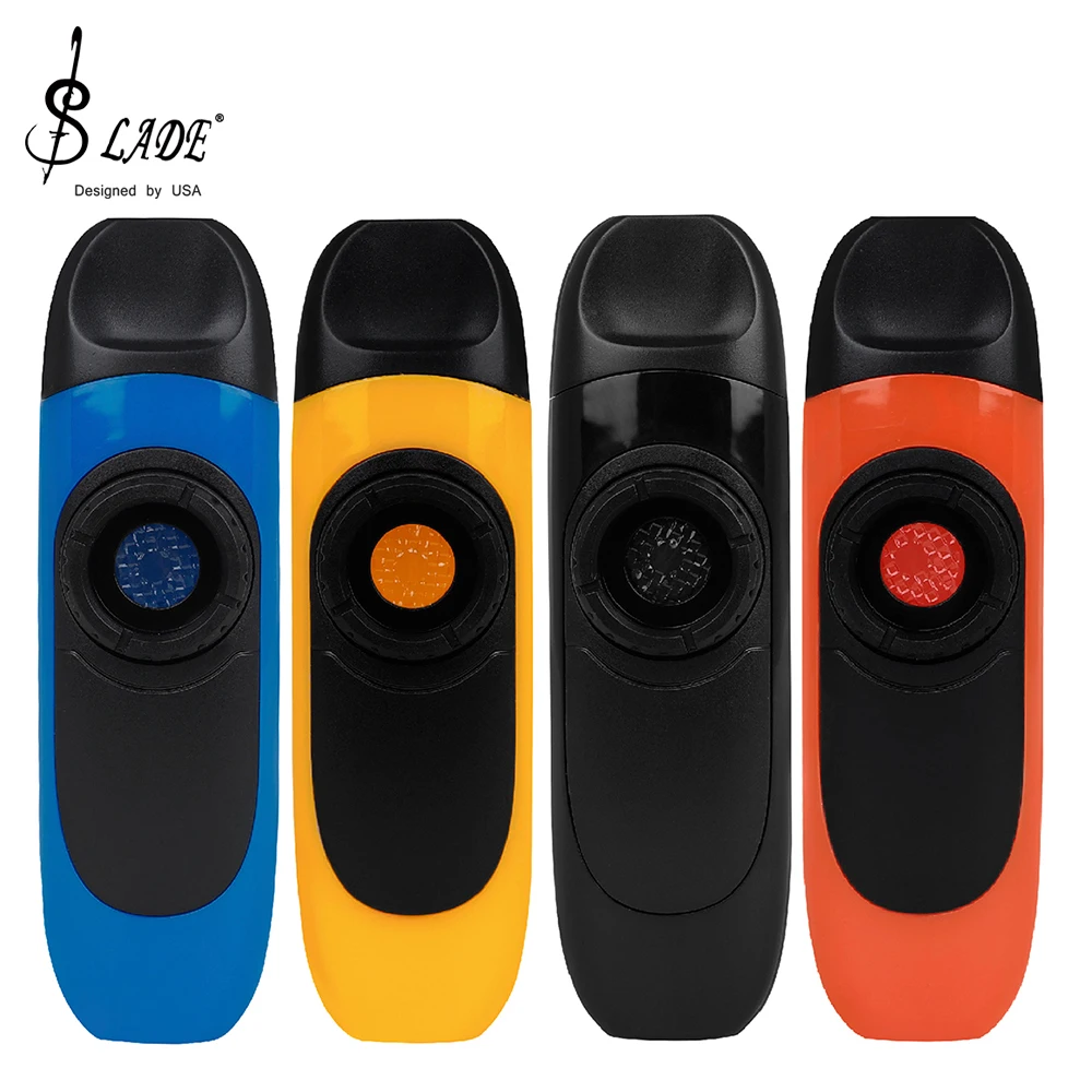 SLADE DK-12 Kazoo Flöte Tragbare Musikinstrumente Gitarre Ukulele Klavier Leicht lernen Orff spielt Kazoo Begleitung Geschenke Image