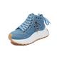Women's Platform Fashion Sneakers Y2K Cute Lightweight Breathable Height Increasing Comfort Walking Trainers Blue6