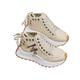 Women's Platform Fashion Sneakers Y2K Cute Lightweight Breathable Height Increasing Comfort Walking Trainers Brown5.5