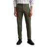 Chinohose MARC O'POLO "aus Bio-Baumwolle-Mix", Herren, Gr. 33, Länge 32, braun (copley braun), Obermaterial: 97% Baumwolle, 3% Elasthan, unifarben, casual, gerade, unten schmal normal, Hosen