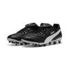 Fußballschuh PUMA "KING LIGA FG/AG", Gr. 44,5, schwarz-weiß (puma schwarz, puma weiß, puma silber), Synthetik, sportlich, Schuhe