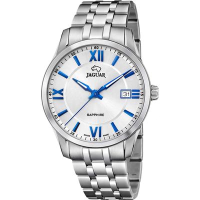 Quarzuhr JAGUAR "Acamar", silber (silberfarben, silberfarben), Armbanduhren, Damen, Armbanduhr,Herrenuhr,Damenuhr,Saphirglas,Swiss Made,Edelstahlarmband Image