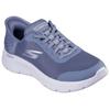 Slip-On Sneaker SKECHERS "GO WALK FLEX-GRAND ENTRY", Damen, Gr. 35, blau, Textil, sportlich, Schuhe, Slipper mit Slip-ins zum Schlupfen, Topseller