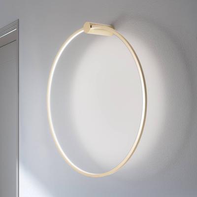 Milagro Lighting LED-Wandleuchte Saturno, gold, Ø 80 cm, Metall, 4.000 K Image