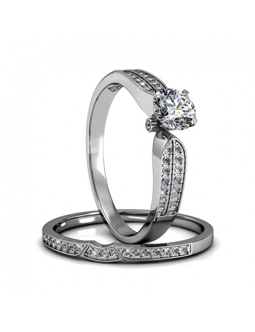 Kaiserin Ring - Silber und Kristall Image