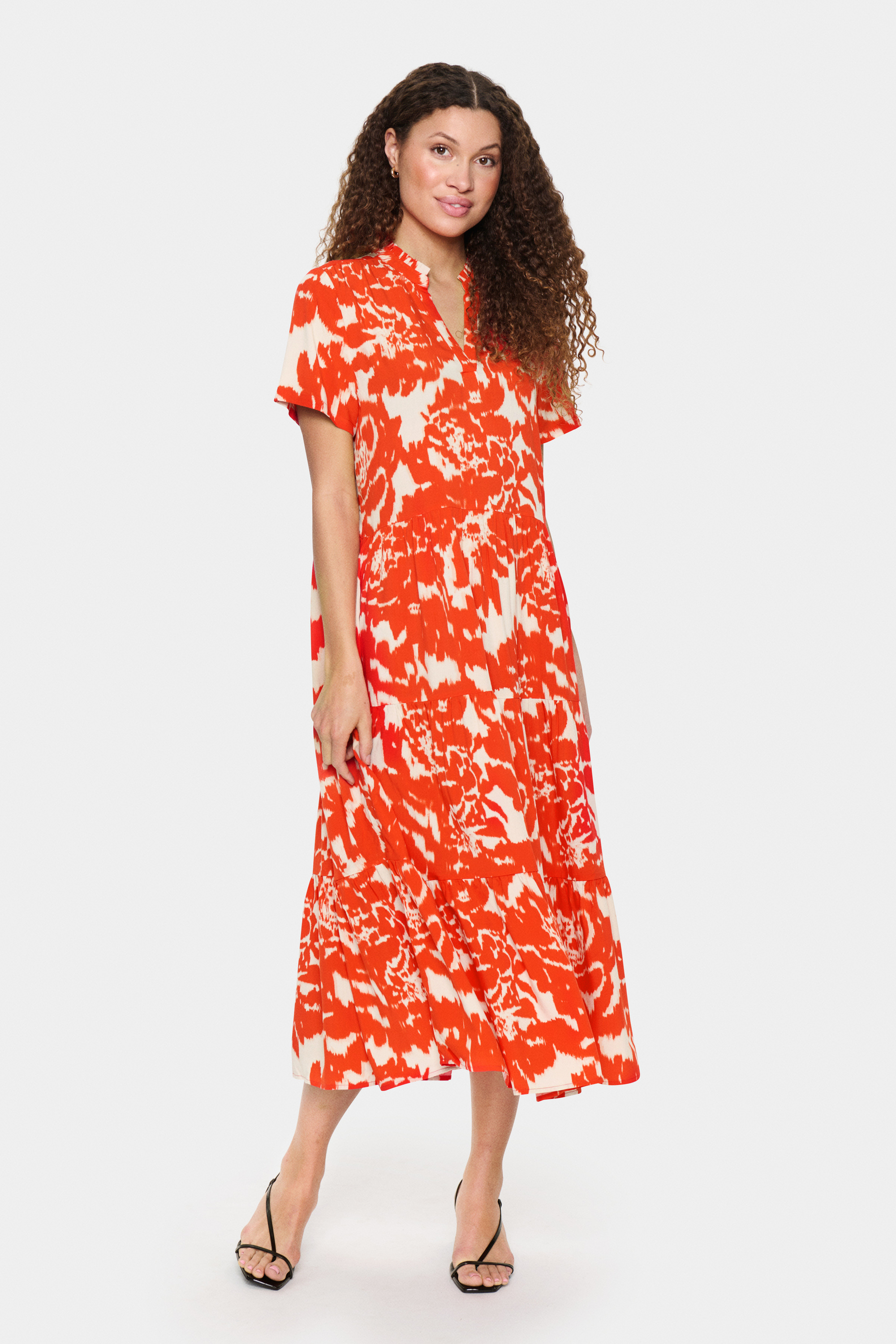 Kleid A-shape Poinciana Water Blooms multicolour Image