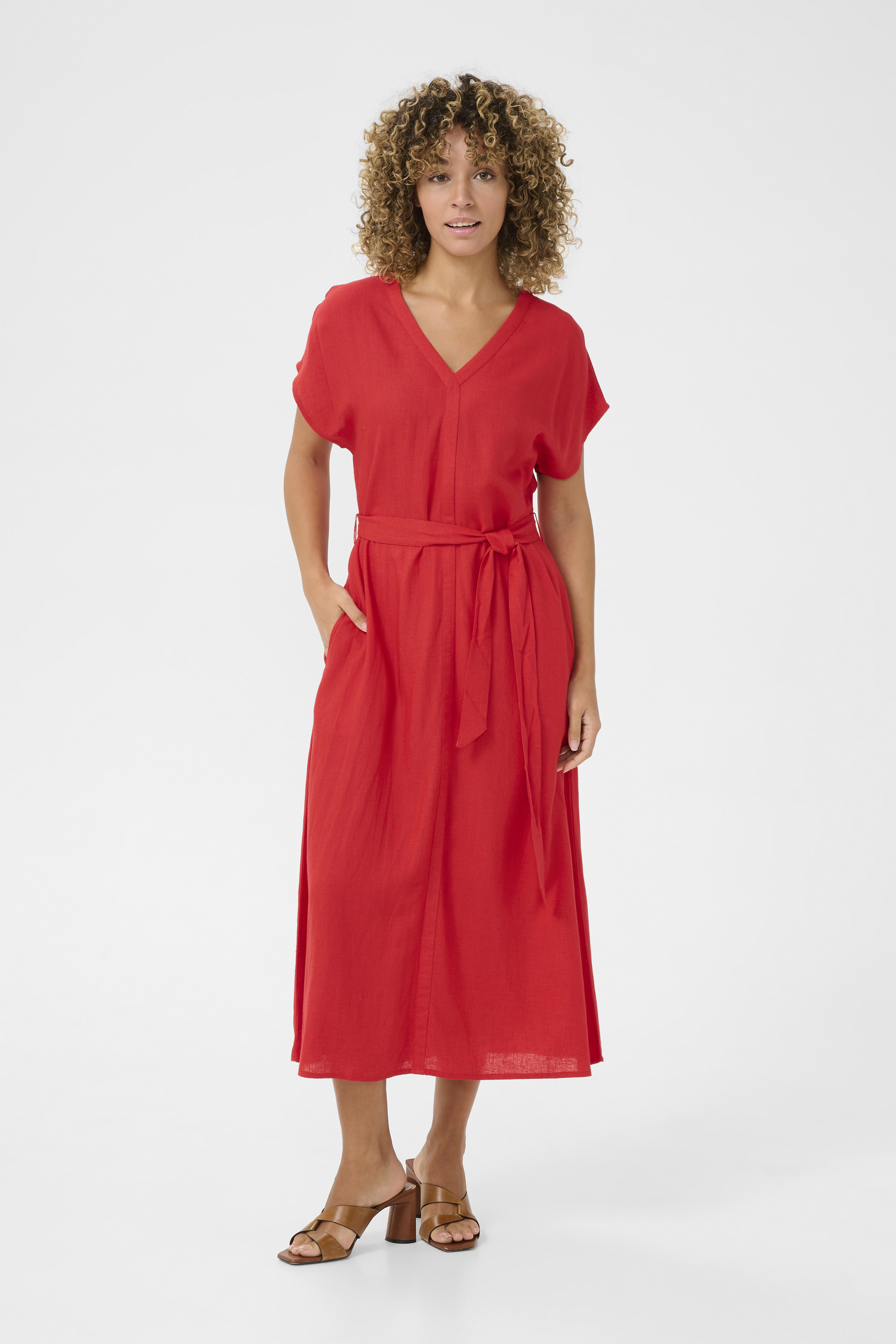 Kleid A-Form red Image