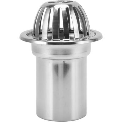 Csparkv - 9,5 × 9,5 × 17,5 cm) Dachrinnenfilter, 3 Zoll runder Bodenablauf aus Edelstahl, Image