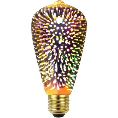 Ersandy - Edison-Glühbirne, 3D-Feuerwerk, LED-Glühbirne, 4 w, 220–240 v, E27, Image