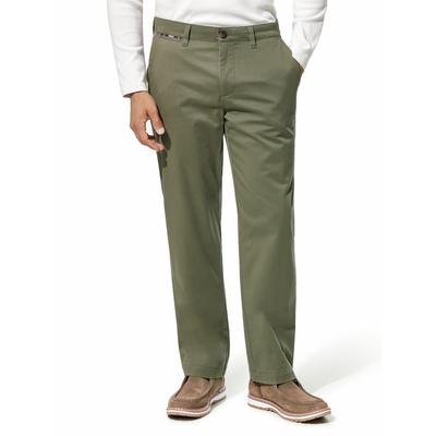 Walbusch Herren Bügelfrei-Thermo Chino-Hose Gruen Image