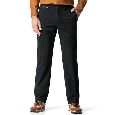 Walbusch Herren Bügelfrei-Thermo Chinos Schwarz Image