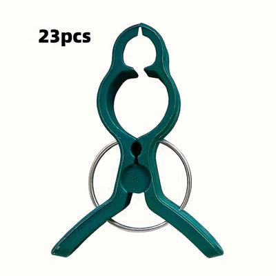 TEMU Plant Gardening Clip Fixed Clip Plant Support Clip- Garden Clip, Vines Clip, Suitable For Tomato, , Cucumber, Etc.- Climbing Plant Support, Suitable For Image