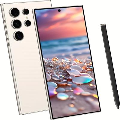 "TEMU 6.8"" Hd Screen Unlocked Smartphone, 256gb Unlocked Phone, 13.0 Cell Phone, Mobile Phone With Build-in Pen, Long 6800mah, , 5g/4g Phone"