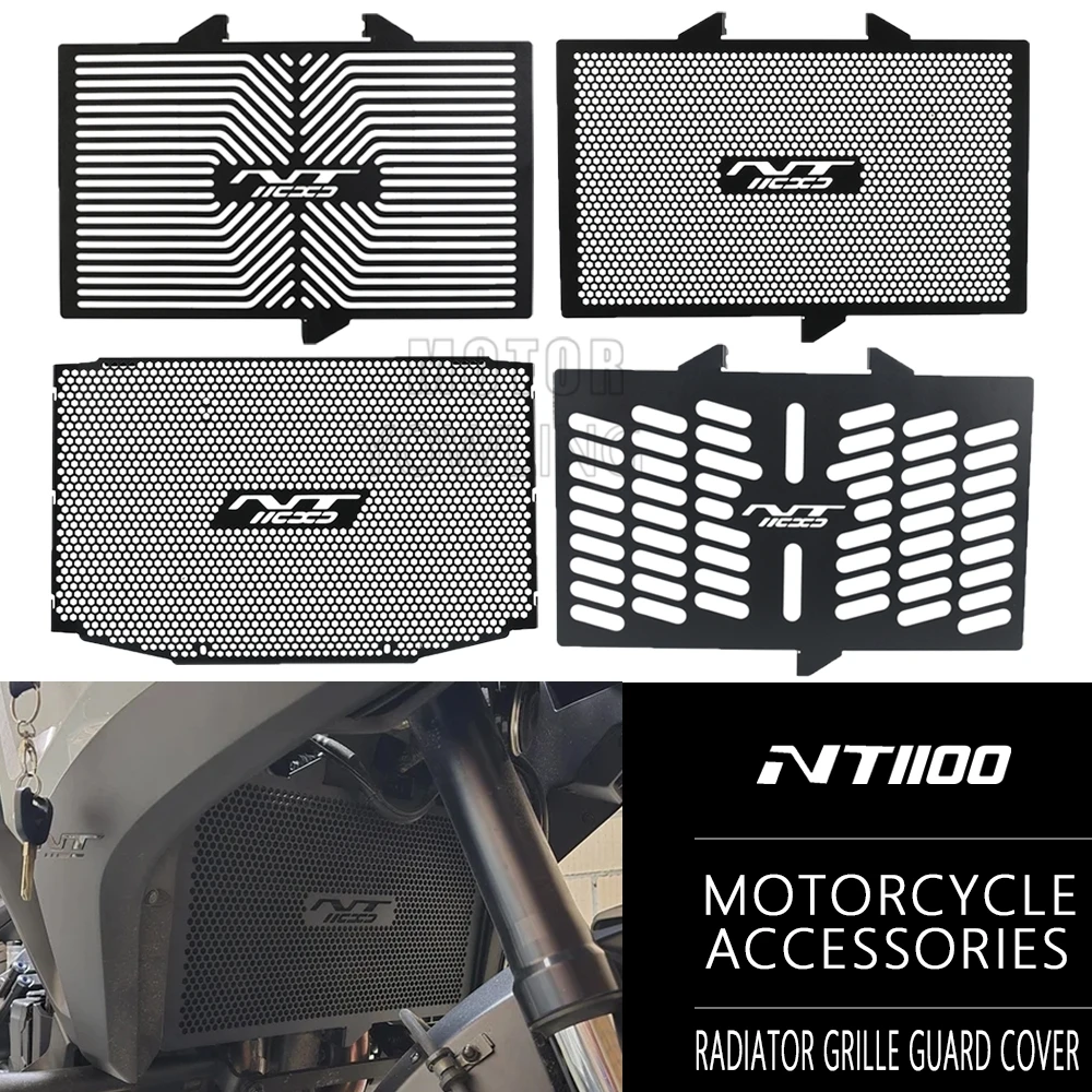 Für Honda NT 1100 DCT 2021 2022 2023 2024 2025 2026 Motorrad NT1100 Kühlergrill Schutz Abdeckung Schutz Wasser tank Schild Image