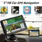 Navigation GPS pour voiture avec écran tactile HD, 5 pouces, 256M + 8G FM, nouvelle carte européenne, mise à jour gratuite pour voiture, camions, navigateur GPS, accessoires de voiture