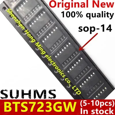 (5-10piece)100% New BTS723GW BTS723 sop-14 Chipset