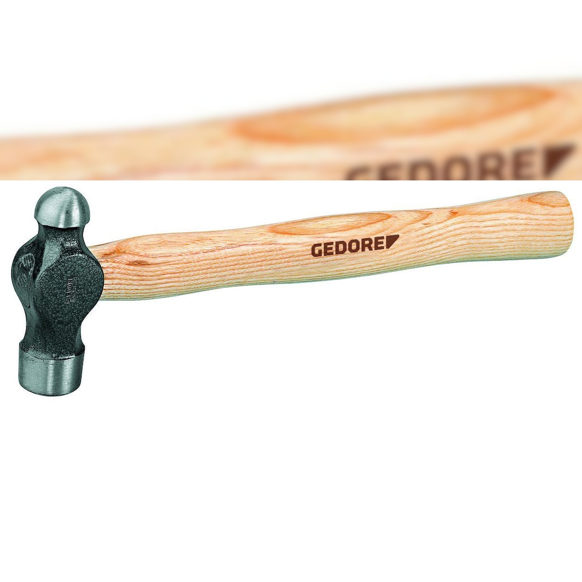 GEDORE Englischer Schlosserhammer mit Kugel 3/4 lbs, 8601 3/4 Image