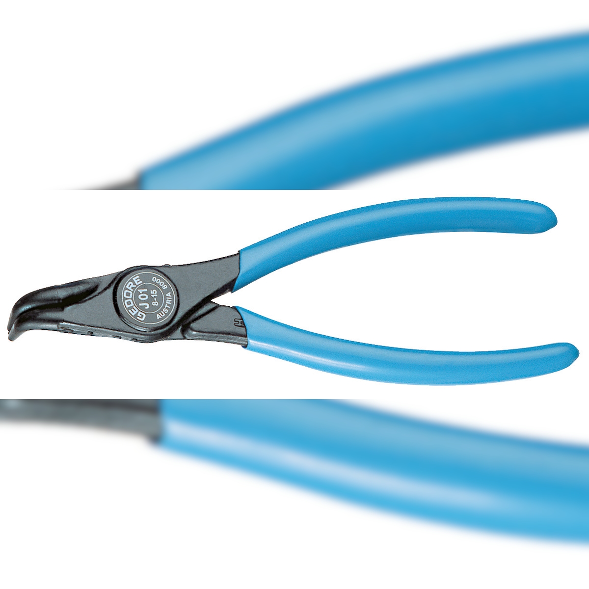 GEDORE Montagezange für Innensicherungsringe gewinkelt 40-100mm, 8000 J 31 Image