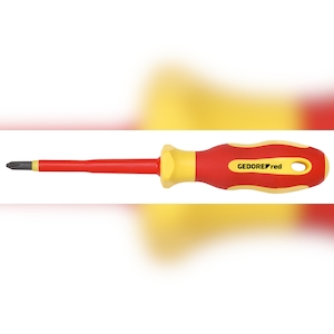 GEDORE red VDE-Schraubendreher PZ1 80 mm, R39300115 Image
