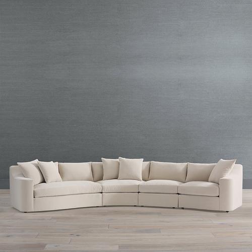 Romi Modular Seating Collection - Bumper, Sage Gowan InsideOut Performance - Frontgate