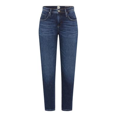 Röhrenjeans BRAX "Style MILEY S", Damen, Gr. 40K (20), Kurzgrößen, blau, 95% Baumwolle, 3% Elastomultiester, 2% Elasthan, Jeans Image