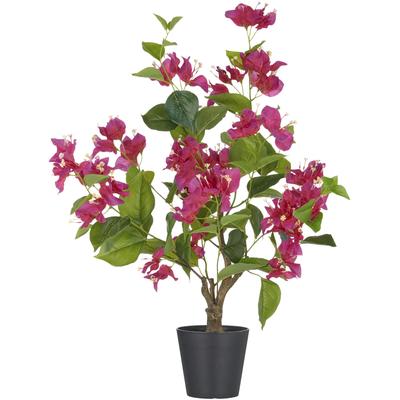 Kunstpflanze CREATIV GREEN "Bougainvillea", pink, H:68cm, Kunststoff, Kunstpflanzen, mit zahlreichen Blüten