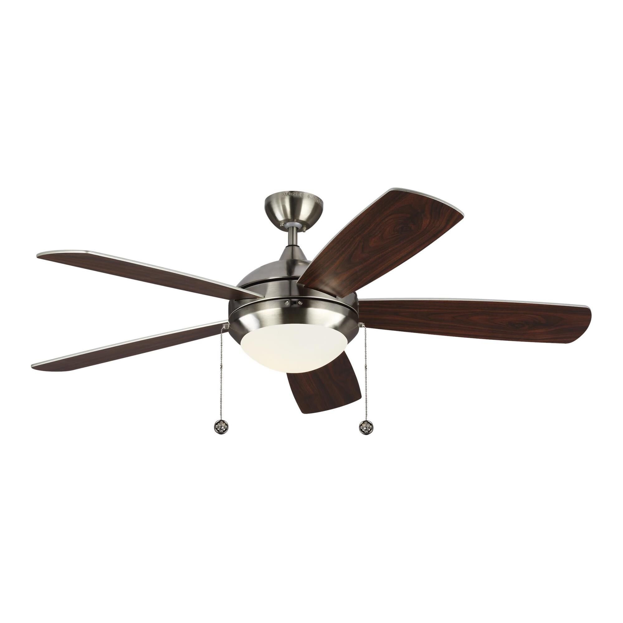 Generation Lighting Discus Classic 52 Inch Ceiling Fan with Light Kit - 5DIC52BSD-V1