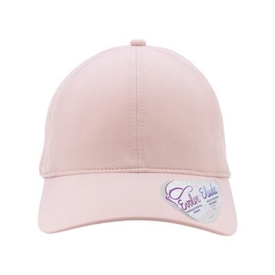 Infinity Her GABY Women's Perforated Performance Cap in Dusty Pink/Floral size Adjustable | Polyester/Spandex Blend