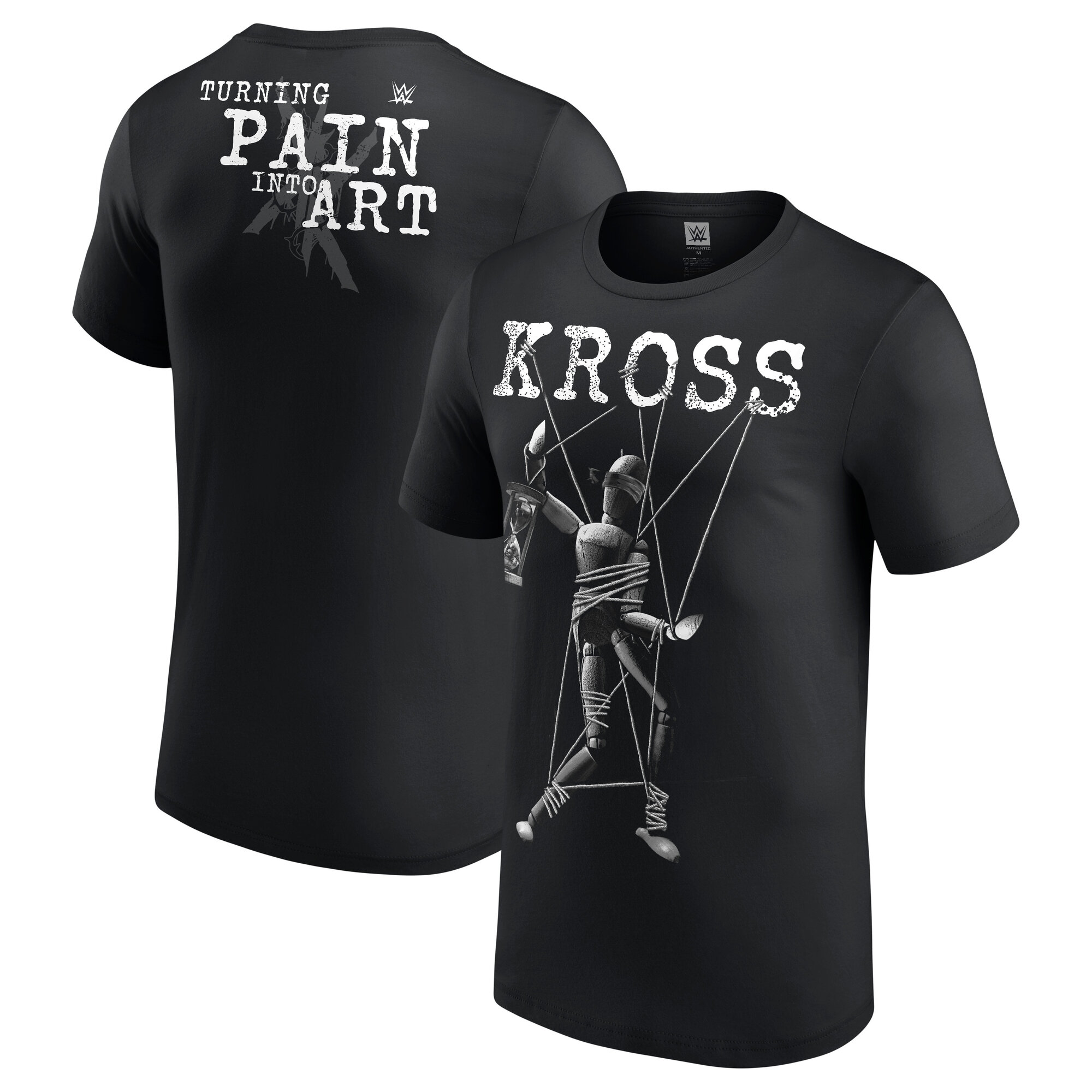 WWE Karrion Kross Make Pain Into Art T-Shirt – Herren Image