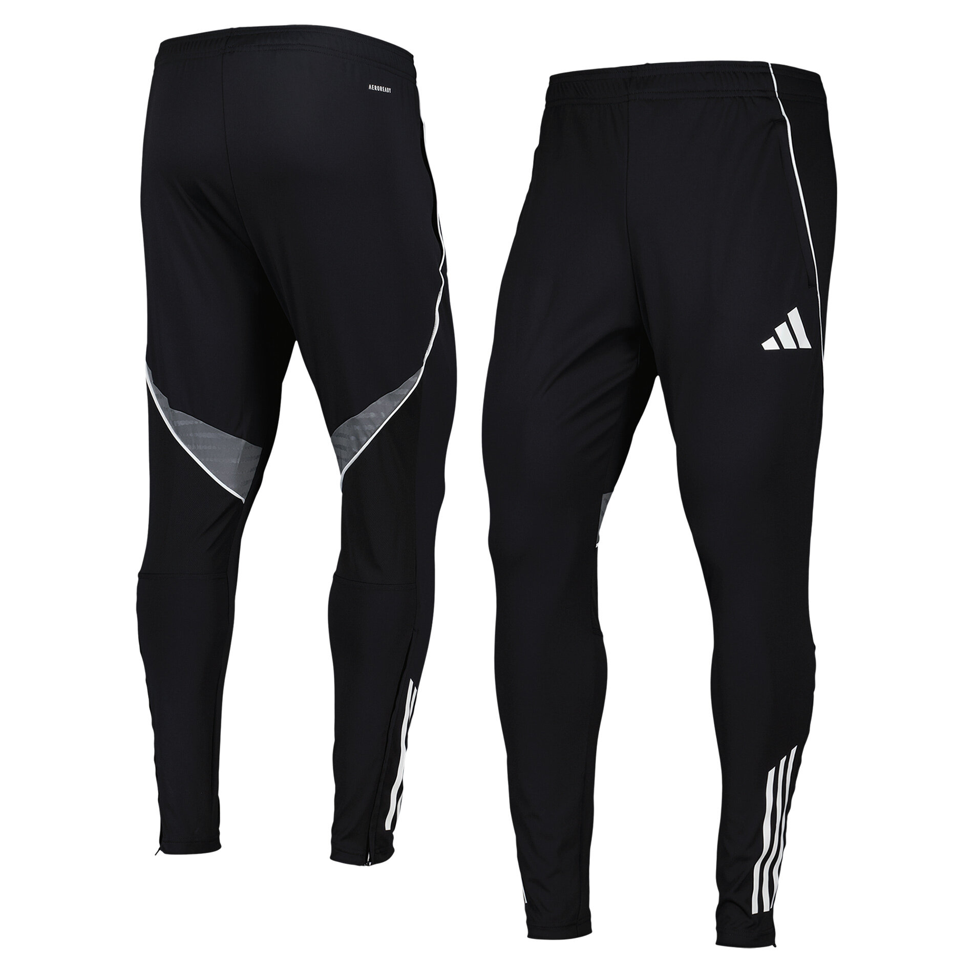 Leeds United adidas Trainingshose – Schwarz Image