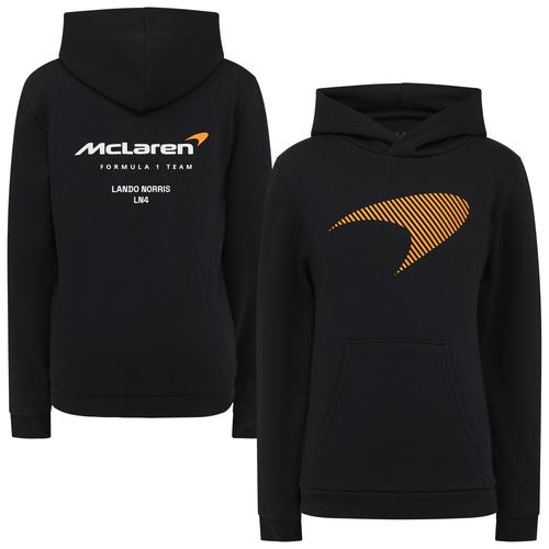 Sweat à capuche McLaren Lando Norris Driver - Noir - Enfant - unisexe Taille: JL