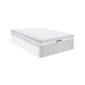 Set 160x200cm Rete vano Bianco + Materasso molle 3 zone con memory foam sp.20cm - WOLKENTANZ di YSMÉE