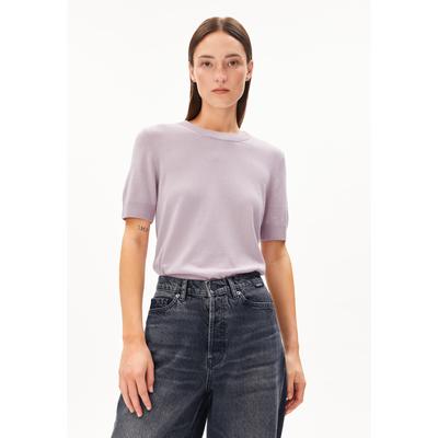 SILJIAAS - Frauen Fitted Stricktop - lila (Größe: S) Image