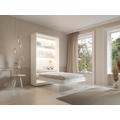 Letto estraibile 120 x 200 cm Apertura verticale manuale Con LED Bianco - RAPILI