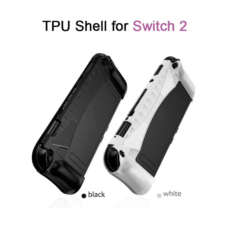 Dockbare Hülle für Switch 2, stoßfeste Schutzhülle, ergonomischer Komfort, TPU-Griff, Schutzhülle für NS 2 Switch 2 Spielekonsole Image