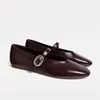 PU Leder Wohnungen Mary Janes Schuhe Frauen Frühling Herbst Elegante Rote Schnalle Schuhe Damen Flach Casual Streetwear Loafers