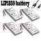 Original PS3 LIP1859 Built-in Battery 3.7V 1800mAh Rechargeable for Sony Playstation 3 PS3 Game Console Handle Lithium Batteries