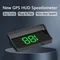 W1 GPS HUD Digital Speedometer Plug And Play Head Up Display For all Cars Big Font KMH Windshield Projector Car Accessories