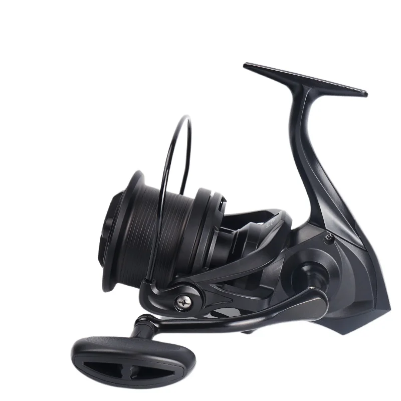 Ganzmetall-Spinnrad mit Korrosionsschutz, Serie 8000–14000, Weitwurf, 17+1BB, Spule aus Aluminiumlegierung, 4,8:1 Hochgeschwindigkeits-Angelrolle Image