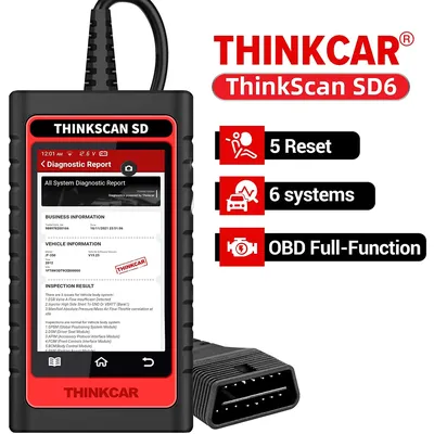 THINKCAR Thinkscan SD6 Car Scanner OBD2 Tool