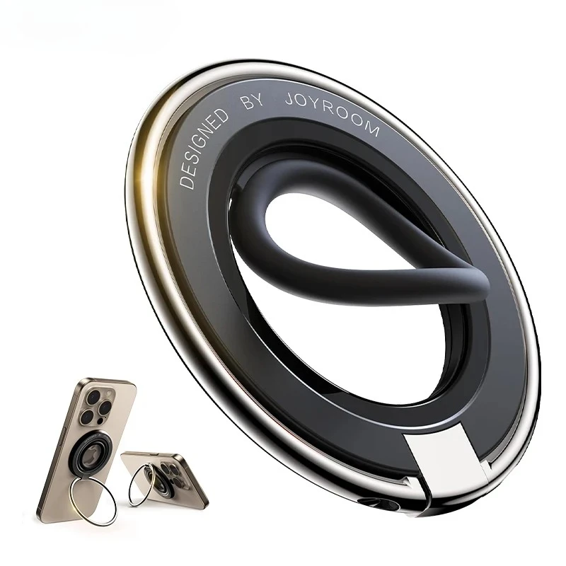 Magnetischer Handyhalterring aus Silikon-Zinklegierung für Magsafe iPhone Grip Ständer Ständer Handyring für 4,7–7,0 Zoll Telefone Image