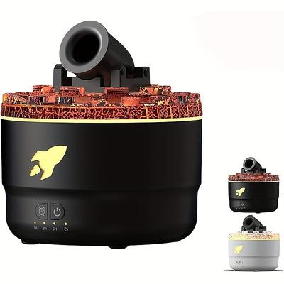 Cannon Blast Humidifier - Quiet Ultrasonic Diffuser with 7 Color Options Atomized Steam Dispenser for Home Bedroom 110V/220V 33.81oz Tank Capacity Bedroom Humidifier Modern Humidifier