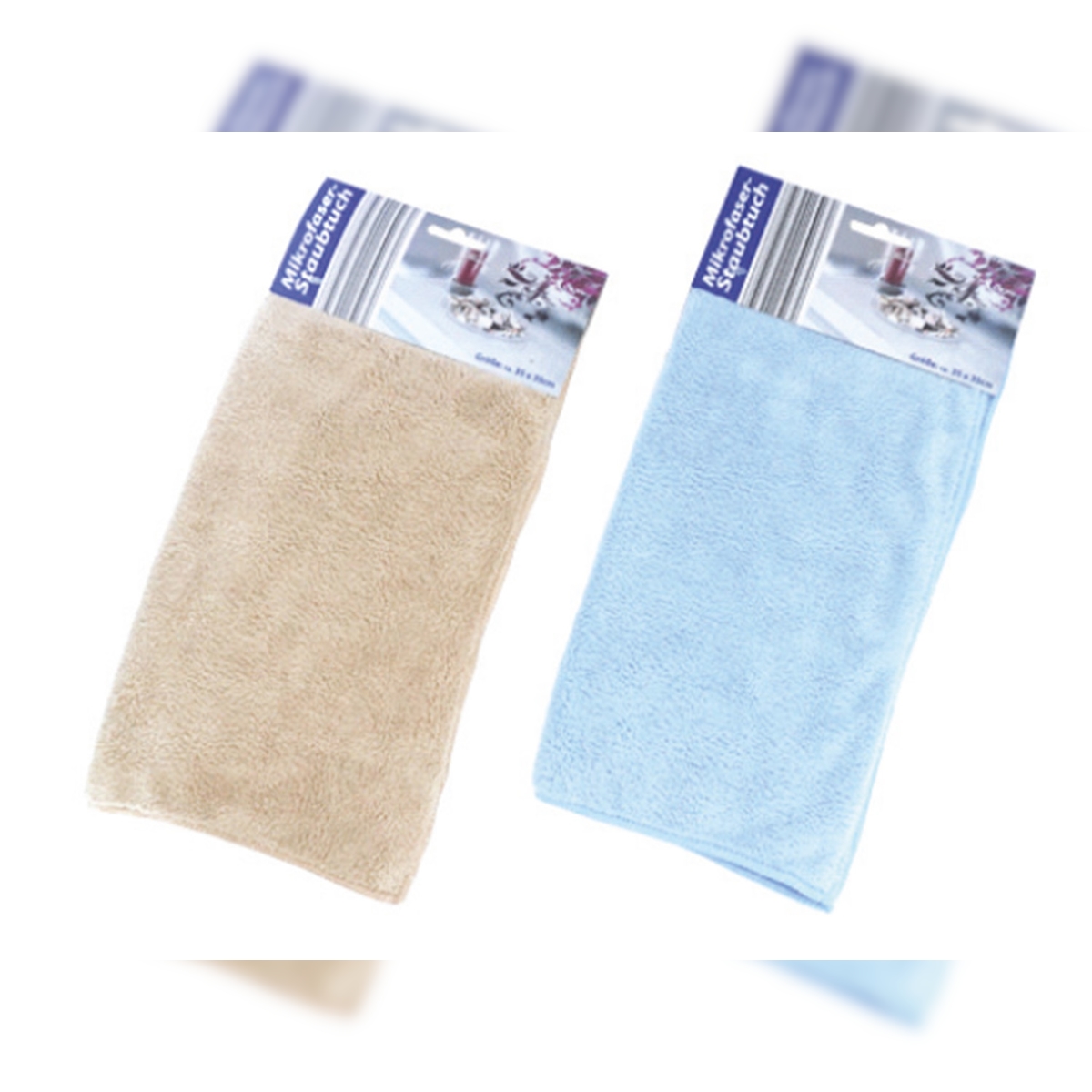 Mikrofaser-Reinigungstuch – Staubtuch Universal Wischtuch, 1 Stück, Farbe zufällig Image