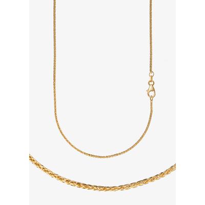 Collierkettchen FIRETTI "Schmuck Geschenk Gold 333 o. 585 Halskette Fuchsschwanzkette dreifach" Gr. 50, gold (gelbgoldfarben), Halsketten, Damen, 50, Gelbgold 333, B: 1,4mm, Made in Germany, B:1,4mm Image