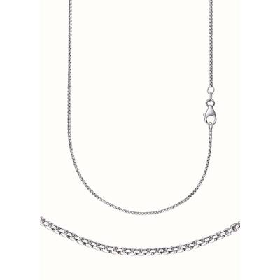 Collierkettchen FIRETTI "Schmuck Geschenk Silber 925 Halskette Venezianerkette halbrund" Gr. 40, silber (silberfarben), Halsketten, Damen, 40, Silber 925 (Sterlingsilber), B: 1,5mm, Made in Germany, B:1,5mm Image